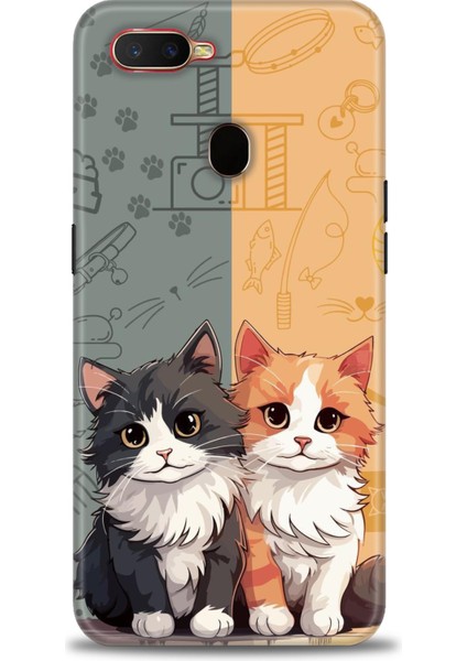 Oppo A12 Ile Uyumlu Hd Baskılı Silikon (Ortasertlikte) Kılıf - 647