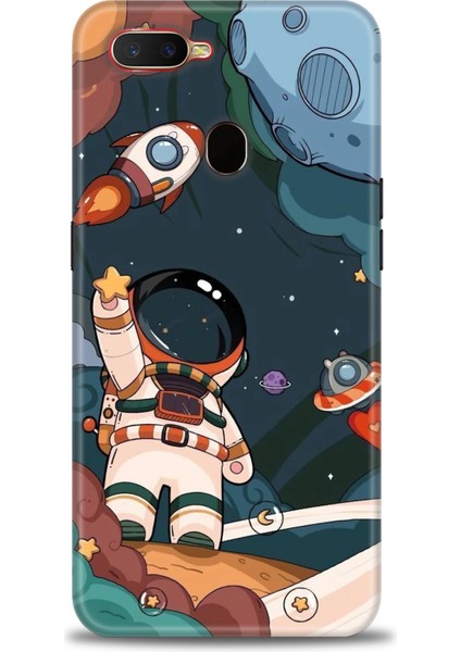 Oppo A12 Ile Uyumlu Hd Baskılı Silikon (Ortasertlikte) Kılıf - 1100