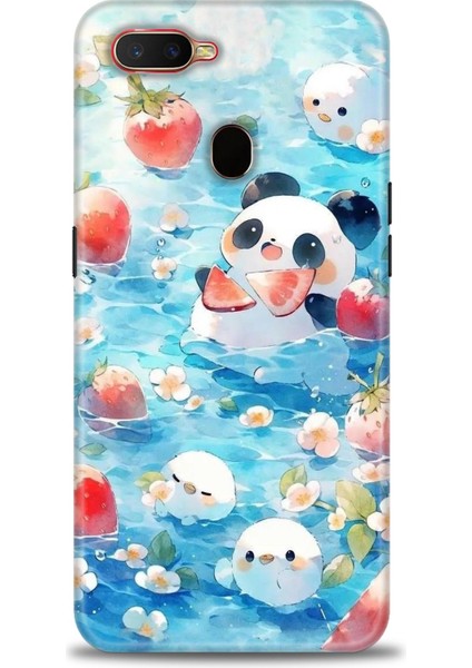 Oppo A12 Ile Uyumlu Hd Baskılı Silikon (Ortasertlikte) Kılıf - 510