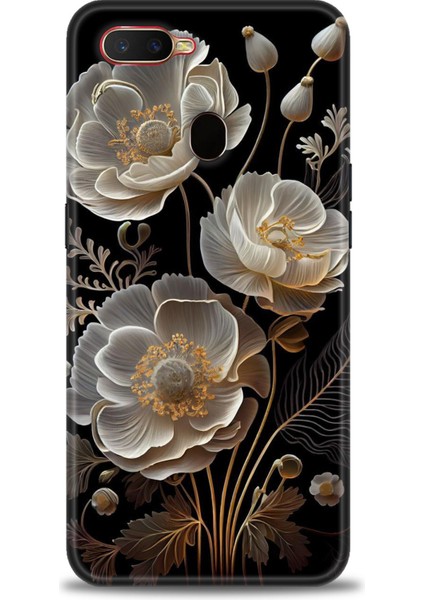 Oppo A12 Ile Uyumlu Hd Baskılı Silikon (Ortasertlikte) Kılıf - 543
