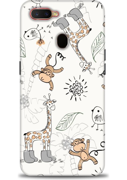 Oppo A12 Ile Uyumlu Hd Baskılı Silikon (Ortasertlikte) Kılıf - 923