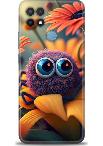 Oppo A15 / A15S Ile Uyumlu Hd Baskılı Silikon (Ortasertlikte) Kılıf - 372