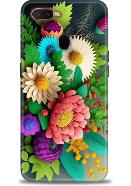 Oppo A12 Ile Uyumlu Hd Baskılı Silikon (Ortasertlikte) Kılıf - 537
