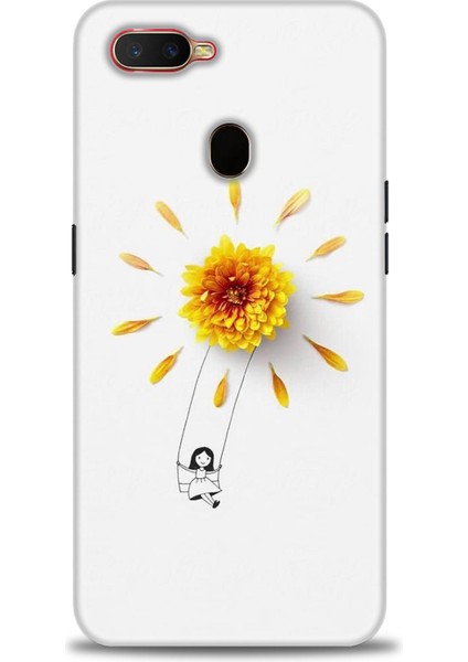 Oppo A12 Ile Uyumlu Hd Baskılı Silikon (Ortasertlikte) Kılıf - 732