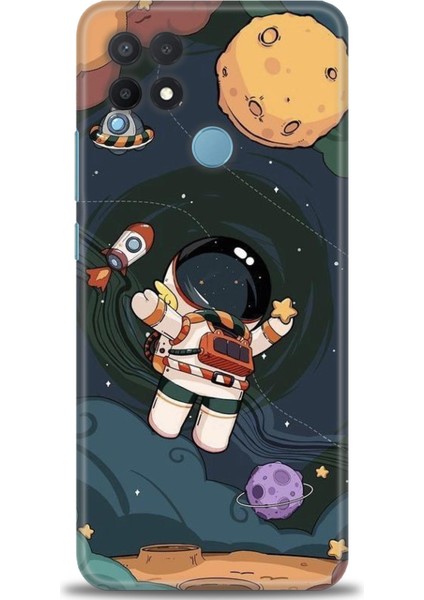 Oppo A15 / A15S Ile Uyumlu Hd Baskılı Silikon (Ortasertlikte) Kılıf - 377