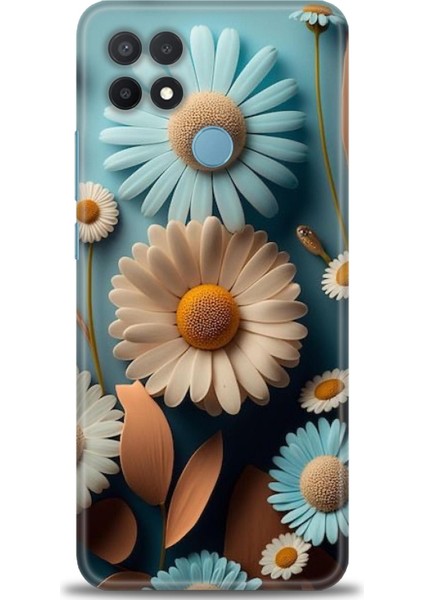 Oppo A15 / A15S Ile Uyumlu Hd Baskılı Silikon (Ortasertlikte) Kılıf - 535