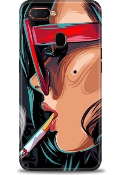 Oppo A12 Ile Uyumlu Hd Baskılı Silikon (Ortasertlikte) Kılıf - 240