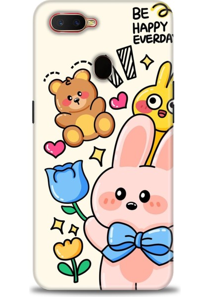 Oppo A12 Ile Uyumlu Hd Baskılı Silikon (Ortasertlikte) Kılıf - 673