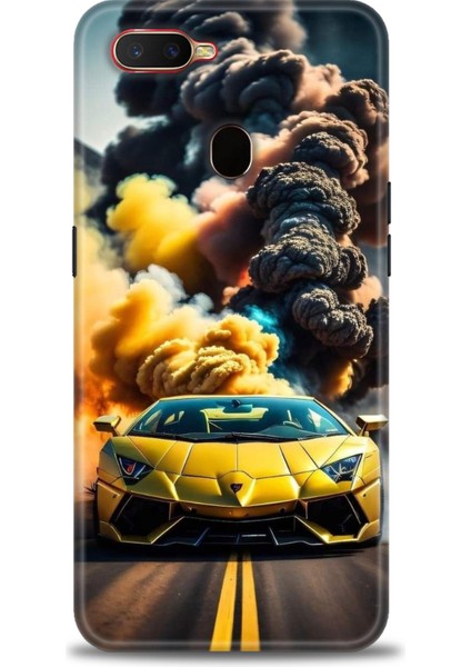 Oppo A12 Ile Uyumlu Hd Baskılı Silikon (Ortasertlikte) Kılıf - 853
