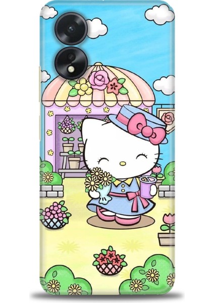 Oppo A38 Ile Uyumlu Hd Baskılı Silikon (Ortasertlikte) Kılıf - 151