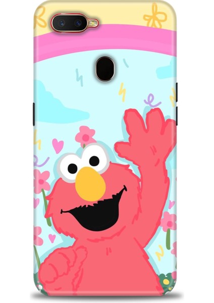 Oppo A12 Ile Uyumlu Hd Baskılı Silikon (Ortasertlikte) Kılıf - 195