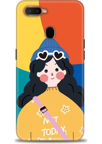 Oppo A12 Ile Uyumlu Hd Baskılı Silikon (Ortasertlikte) Kılıf - 791