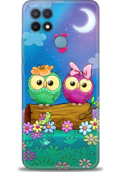Oppo A15 / A15S Ile Uyumlu Hd Baskılı Silikon (Ortasertlikte) Kılıf - 192
