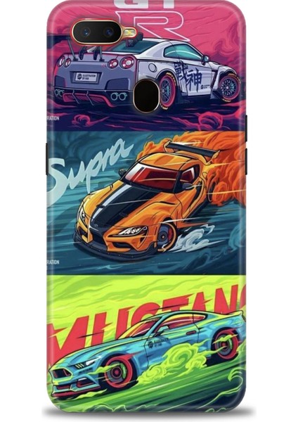 Oppo A12 Ile Uyumlu Hd Baskılı Silikon (Ortasertlikte) Kılıf - 986