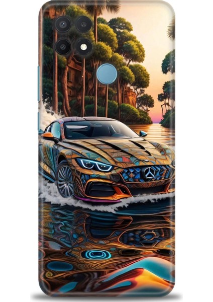 Oppo A15 / A15S Ile Uyumlu Hd Baskılı Silikon (Ortasertlikte) Kılıf - 577