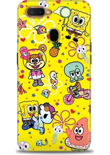 Oppo A12 Ile Uyumlu Hd Baskılı Silikon (Ortasertlikte) Kılıf - 163