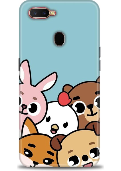 Oppo A12 Ile Uyumlu Hd Baskılı Silikon (Ortasertlikte) Kılıf - 388