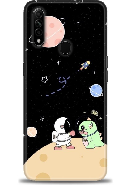 Oppo A31 Ile Uyumlu Hd Baskılı Silikon (Ortasertlikte) Kılıf - 380