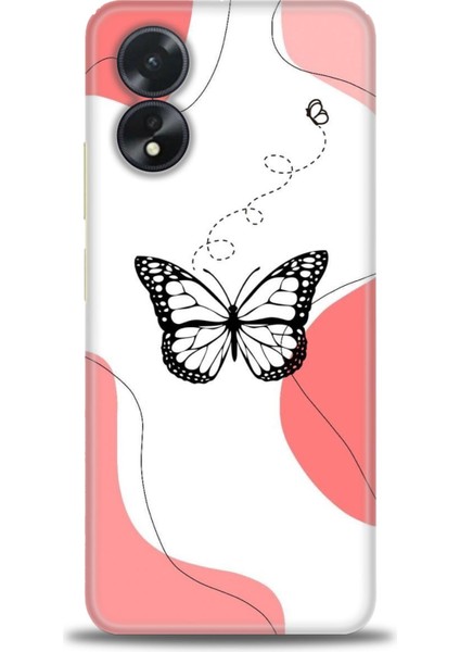 Oppo A38 Ile Uyumlu Hd Baskılı Silikon (Ortasertlikte) Kılıf - 255