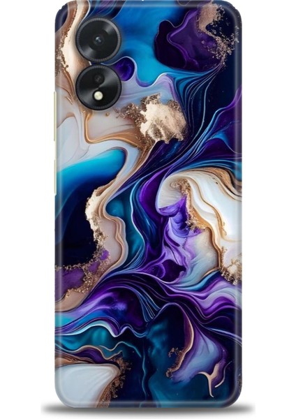 Oppo A38 Ile Uyumlu Hd Baskılı Silikon (Ortasertlikte) Kılıf - 401