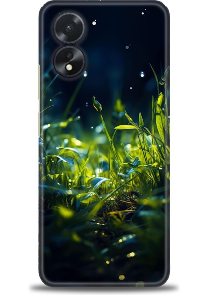 Oppo A38 Ile Uyumlu Hd Baskılı Silikon (Ortasertlikte) Kılıf - 417