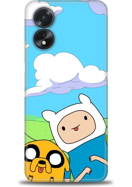 Oppo A38 Ile Uyumlu Hd Baskılı Silikon (Ortasertlikte) Kılıf - 97