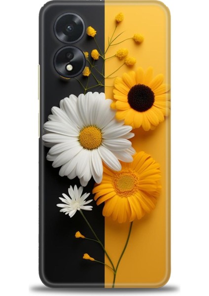 Oppo A38 Ile Uyumlu Hd Baskılı Silikon (Ortasertlikte) Kılıf - 177