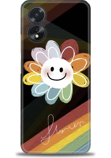 Oppo A38 Ile Uyumlu Hd Baskılı Silikon (Ortasertlikte) Kılıf - 779