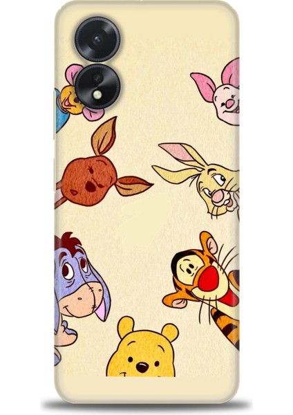 Oppo A38 Ile Uyumlu Hd Baskılı Silikon (Ortasertlikte) Kılıf - 292