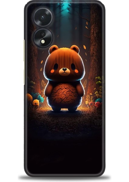 Oppo A38 Ile Uyumlu Hd Baskılı Silikon (Ortasertlikte) Kılıf - 649