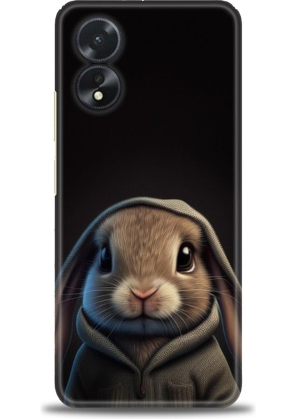Oppo A38 Ile Uyumlu Hd Baskılı Silikon (Ortasertlikte) Kılıf - 334