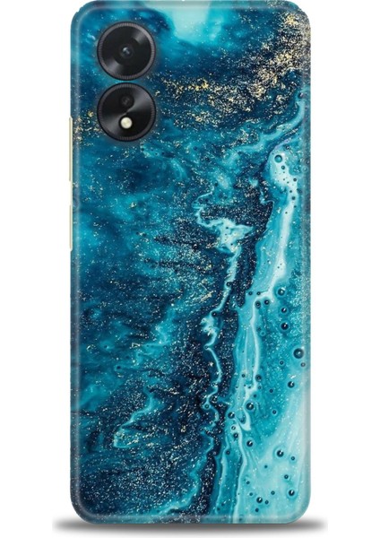Oppo A38 Ile Uyumlu Hd Baskılı Silikon (Ortasertlikte) Kılıf - 211
