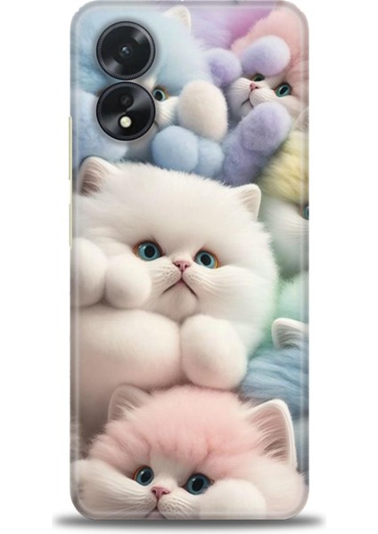 Oppo A38 Ile Uyumlu Hd Baskılı Silikon (Ortasertlikte) Kılıf - 306