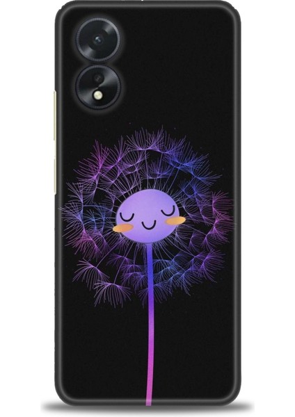 Oppo A38 Ile Uyumlu Hd Baskılı Silikon (Ortasertlikte) Kılıf - 254