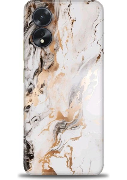Oppo A38 Ile Uyumlu Hd Baskılı Silikon (Ortasertlikte) Kılıf - 222