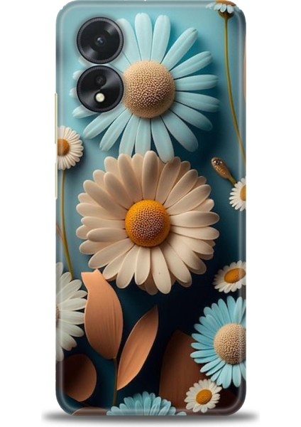 Oppo A38 Ile Uyumlu Hd Baskılı Silikon (Ortasertlikte) Kılıf - 535
