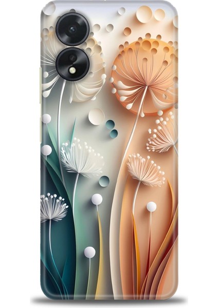 Oppo A38 Ile Uyumlu Hd Baskılı Silikon (Ortasertlikte) Kılıf - 25