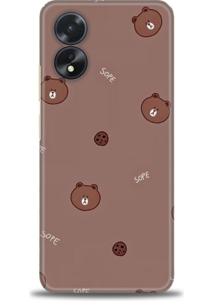 Oppo A38 Ile Uyumlu Hd Baskılı Silikon (Ortasertlikte) Kılıf - 281