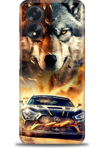 Oppo A38 Ile Uyumlu Hd Baskılı Silikon (Ortasertlikte) Kılıf - 851
