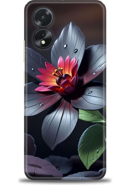 Oppo A38 Ile Uyumlu Hd Baskılı Silikon (Ortasertlikte) Kılıf - 413