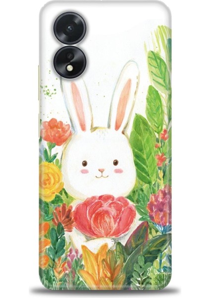 Oppo A38 Ile Uyumlu Hd Baskılı Silikon (Ortasertlikte) Kılıf - 93