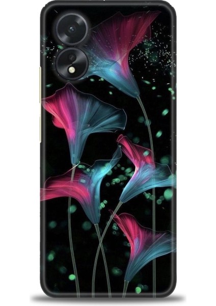 Oppo A38 Ile Uyumlu Hd Baskılı Silikon (Ortasertlikte) Kılıf - 741