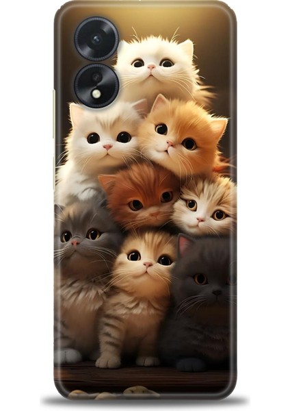Oppo A38 Ile Uyumlu Hd Baskılı Silikon (Ortasertlikte) Kılıf - 165