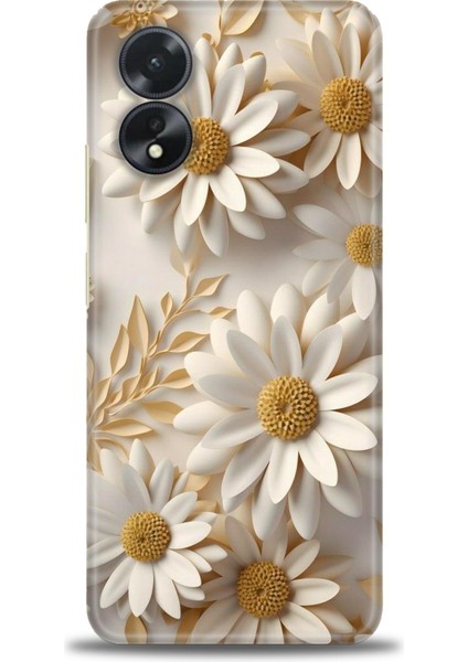 Oppo A38 Ile Uyumlu Hd Baskılı Silikon (Ortasertlikte) Kılıf - 172