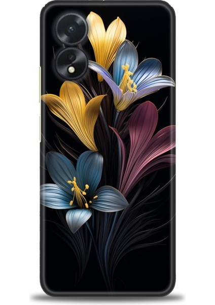 Oppo A38 Ile Uyumlu Hd Baskılı Silikon (Ortasertlikte) Kılıf - 411