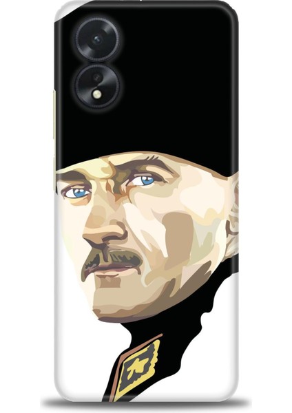 Oppo A38 Ile Uyumlu Hd Baskılı Silikon (Ortasertlikte) Kılıf - 1039