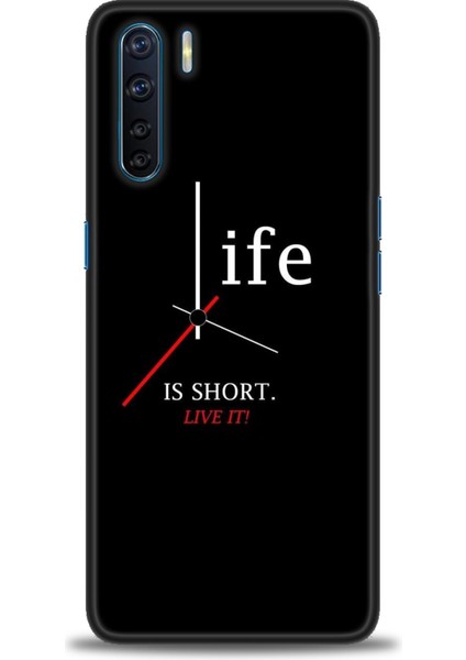 Oppo A91 Ile Uyumlu Hd Baskılı Silikon (Ortasertlikte) Kılıf - 478