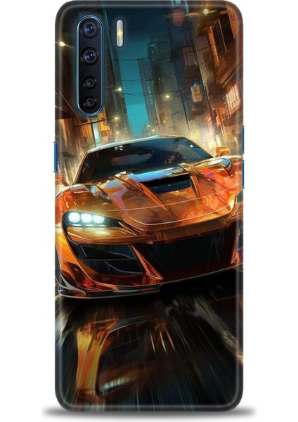 Oppo A91 Ile Uyumlu Hd Baskılı Silikon (Ortasertlikte) Kılıf - 576