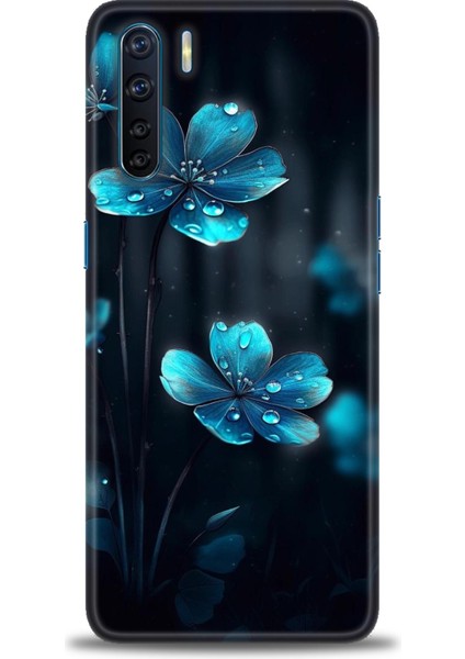 Oppo Reno 3 Ile Uyumlu Hd Baskılı Silikon (Ortasertlikte) Kılıf - 415