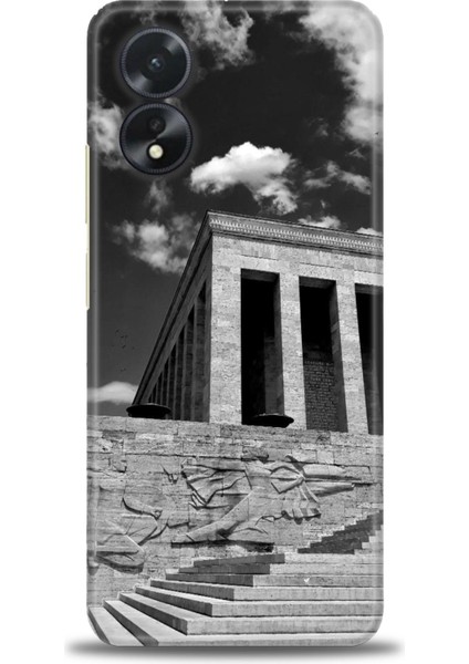 Oppo A38 Ile Uyumlu Hd Baskılı Silikon (Ortasertlikte) Kılıf - 783